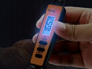 temp gun for reptiles meat probe thermometer for food cooking thermometer for liquids thermopop