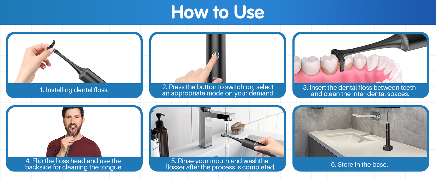 Electric Flosser for Teeth
