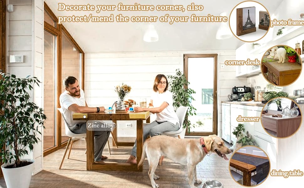 Table Corner Brackets for Decorative