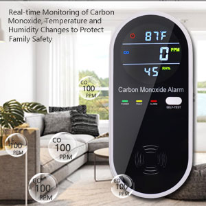carbon monoxide detector plug in wall