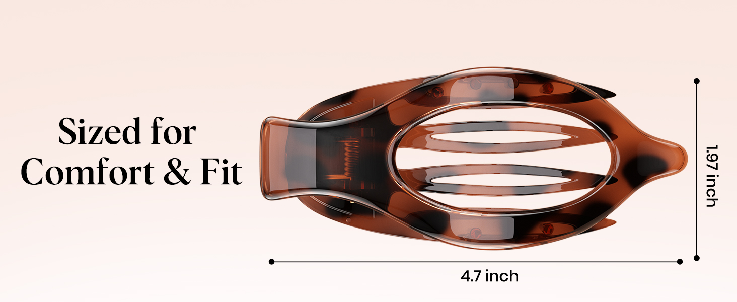 Sized for Comfort & Fit