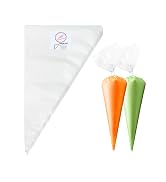 These piping bags feature sturdy seams that seldom split