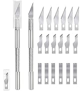 Craft Knife Set, Aipker Craft Knifes with Replacement Blades, Handle Hobby Knife Set Wood Carving...