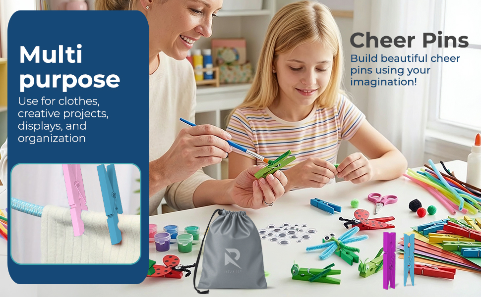 Cheer Pins for kids and DIY crafts for fun activities