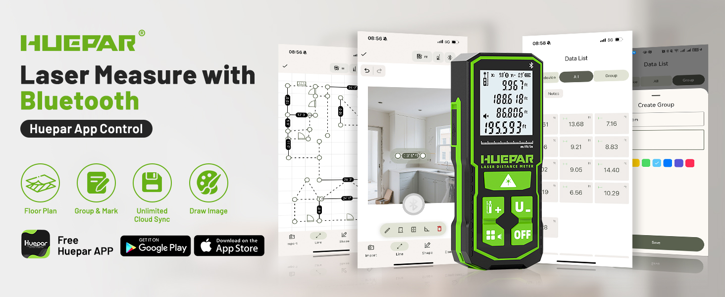 electronic tape measure