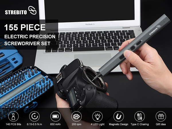 strebito mini electric screwdriver