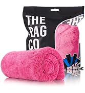 The Rag Company, The Liquid8r M22, Absorbent 70/30 Blend Microfiber Drying Towel for Cars, Trucks...