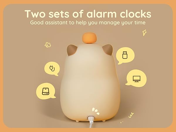 capybara alarm clock