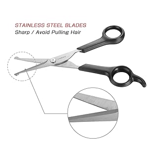 dog face scissors