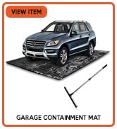 garage containment mat