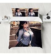 BTFLKNS Personalised Duvet Cover, Customize Your own Photos and Text, Design The Most Unique Bedd...