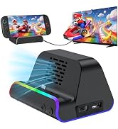 Switch 2 Dock, Switch 2 Docking Station with 4K/60Hz HDMI Output for TV Mode, Portable Replacemen...
