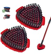 Scrubber Mop Head for Ocedar, Upgrade Scrub Brush for Ocedar, Spin Mop Scrub Brush Head for Oceda...