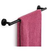 Marmolux Acc - Matte Black Towel Bar | 24 inch Bathroom Towel Holder | Heavy Duty Stainless Steel...
