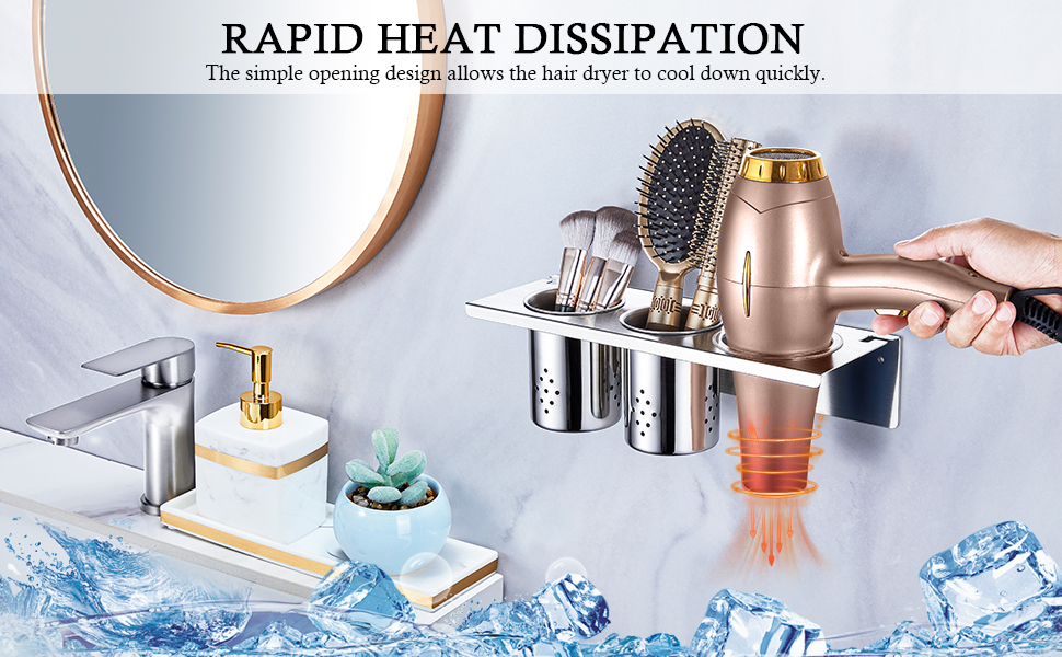 hair dryer holder