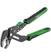 SK 8-Inch Quick Adjust Groove Joint Pliers, Water Pump Pliers, Premium CR-V Construction, SureGri...