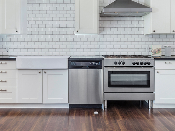 Kitchen Dishwasher water detector