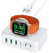 Charging Station for Apple Devices, 170W Max Charging Block for Apple Watch | 7 in 1 PD65W USB C ...
