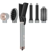 6-in-1 Hair Dryer Brush, 110,000 RPM High Speed Hair Dryer with Air Straightener, 28mm AUTO Curle...