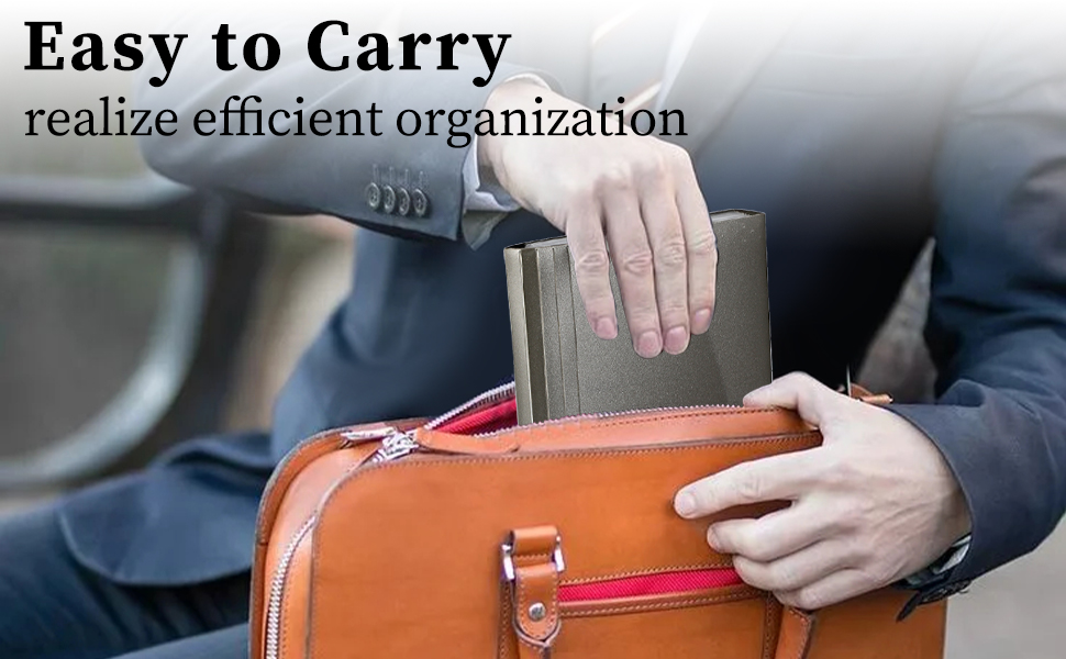 Small Accordion File Organizer