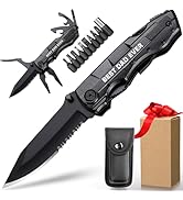 Gifts for Dad from Daughter Son, BEST DAD EVER Multitool Knife, Dad Gifts for Christmas, Best Dad...
