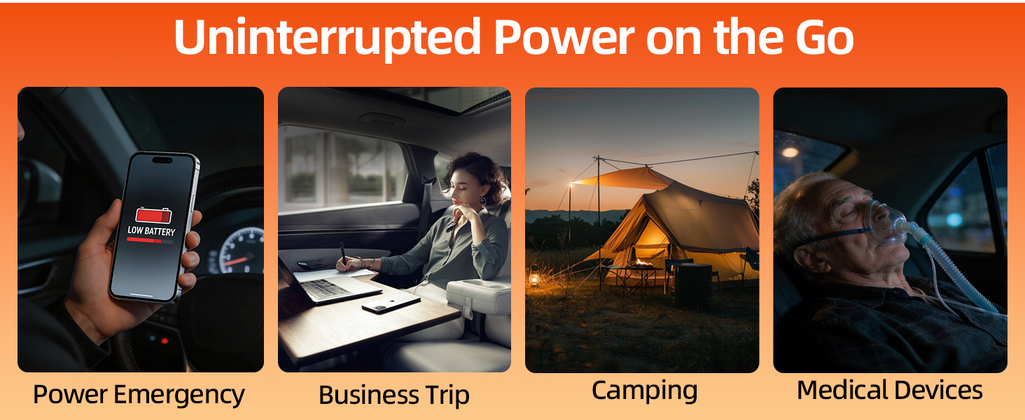 power inverter for camping medical device CPAP machines