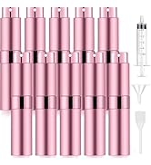 KBTYUDD 10 Pack 8ML Travel Perfume Bottle Refillable Empty Perfume Atomizer Cologne Travel Spray ...