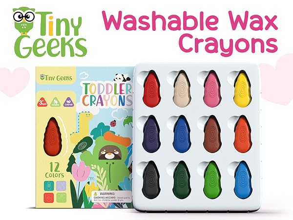 shaped crayons peanut toddler kids fun preschool baby toddlers unbreakable non toxic washable pencil