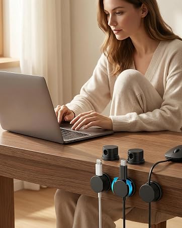 Cable Clips desk organizers and accessories
