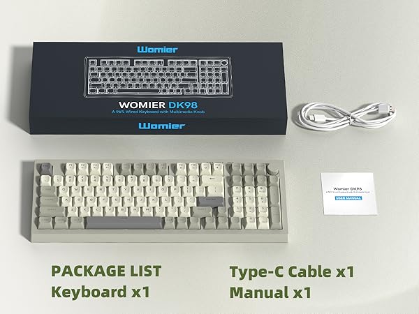 Wired Gaming Keyboard Creamy Membrane with Rainbow RGB Backlight - Quiet,Volume Knob,Retro Keycap