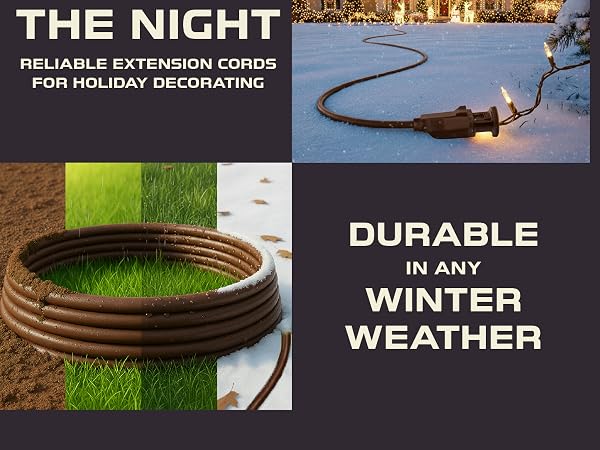 brown outdoor cord