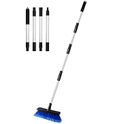 EVERRUSH 62" Car Wash Brush Mop with Long Handle, 10" Soft Bristle Scrub Scratch-Free Car Cleanin...