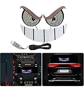 Devil Eyes Light for Cars,Devil Eyes Light for Windshield,USB Plug and Play Car Eyes LED Light wi...