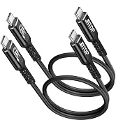 JBTOP USB 4 40Gbps Data Cable(1.5FT, 2packs), 240W Fast Charging, 8K/6K/5K@60Hz,USB C to USBC Cab...