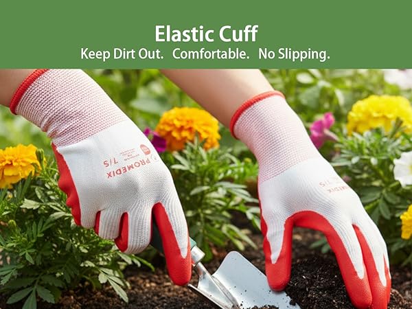 Garden Gloves for Women Designed to fit snugly for ladies Protective& breathable, no sweaty hands