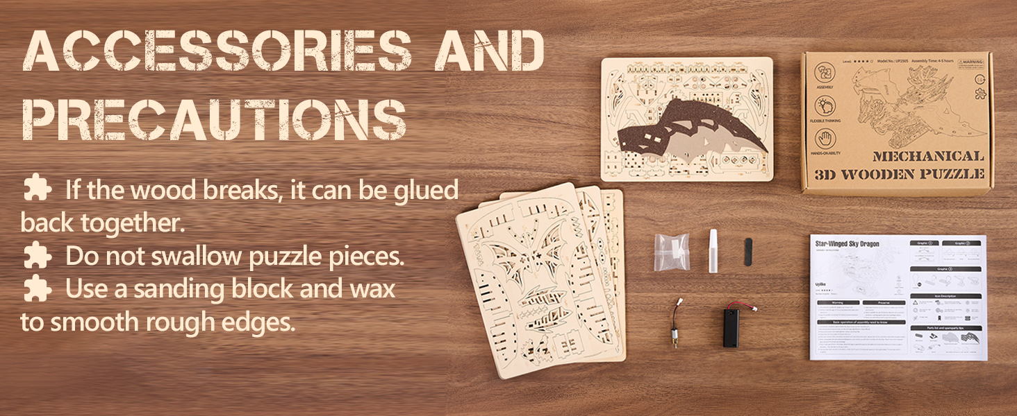 3D WOODEN PUZZLES
