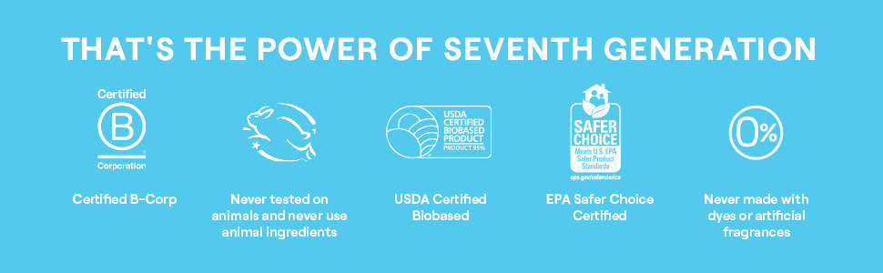 Seventh Generation Certifications