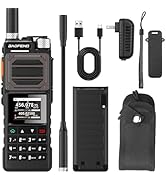 BAOFENG UV-25 Ham Radio 10W Long Range Handheld Tactical Tri-Power Walkie Talkies NOAA Weather Re...