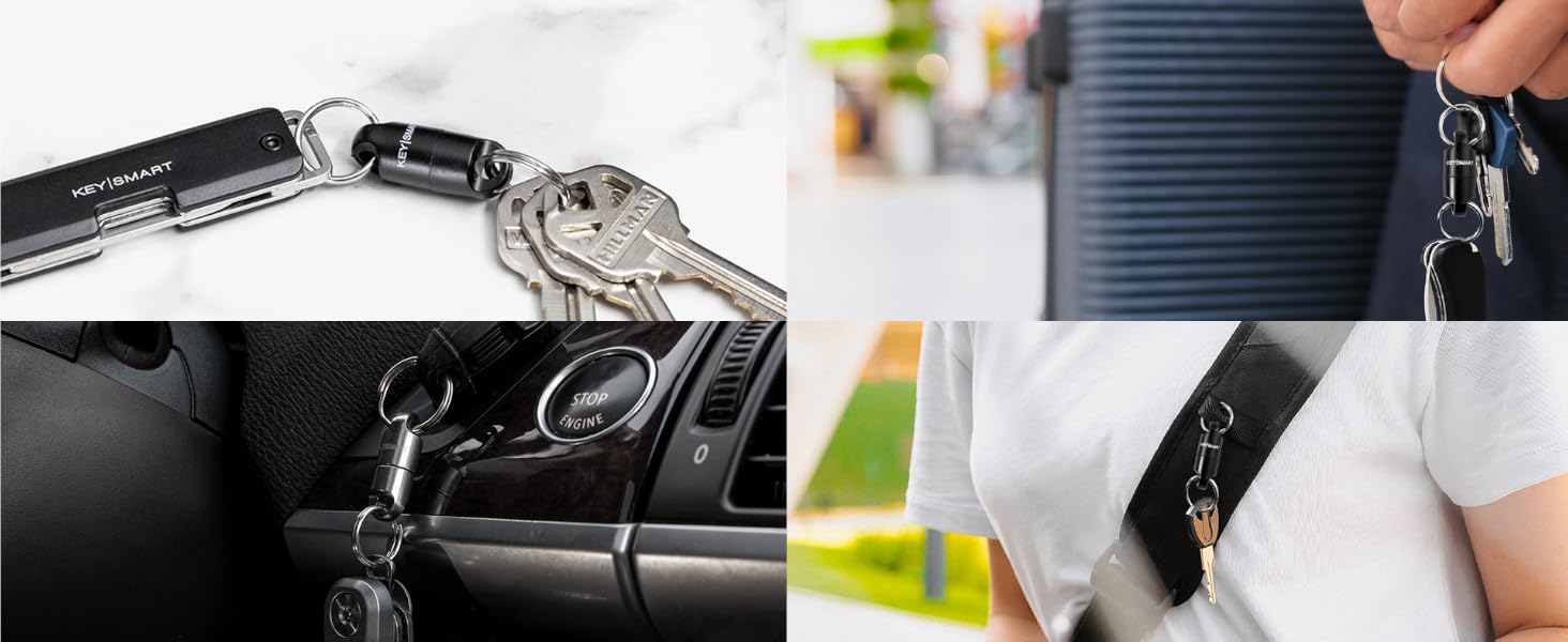 Keysmart magconnect quick disconnect keychain quick release magnetic magnetic key chain keys car fob