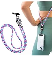 ClutchLoop ChargeLoop 2-in-1 USB-C Charger & Phone Lanyard – 240W Fast Charging Cable for iPhone,...
