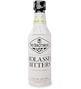 Fee Brothers Molasses Cocktail Bitters - Aromatic Cocktail Mixer & Concentrated Flavoring, Gluten...