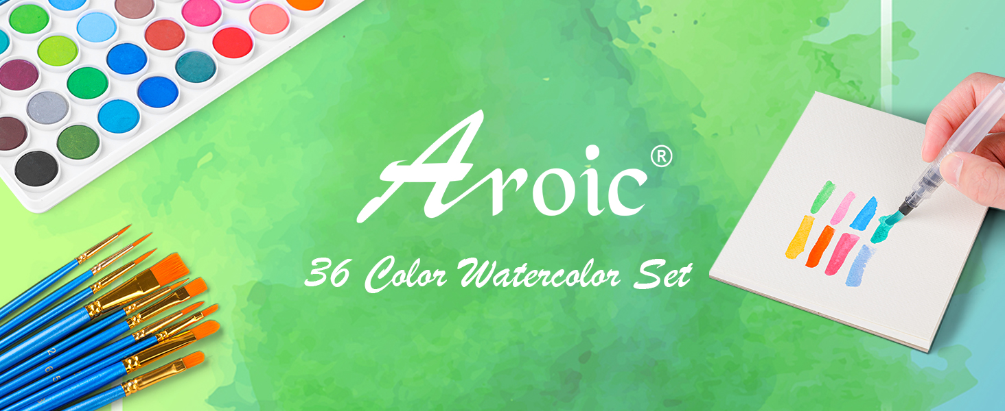 Watercolor Paint Set
