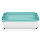 U Konserve Stainless Steel Rectangle Food Storage Bento Box Container, Leak Proof Silicone Lid Di...