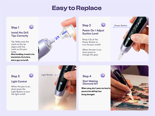 Caydo Electric Diamond Art Pen