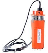 Amarine Made 24V DC Submersible Deep Well Water Pump/Alternative Energy Solar Battery Flow Rate: ...