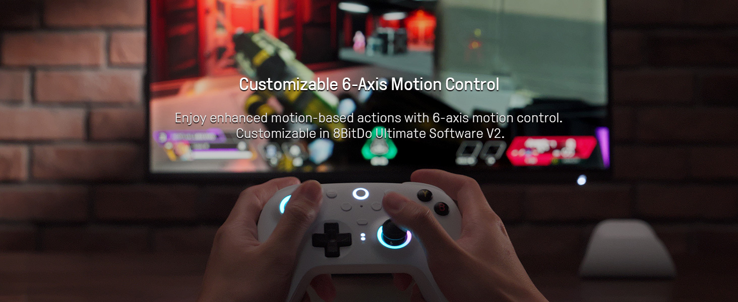 wireless gaming controller windows android hall effect triggers tmr joysticks