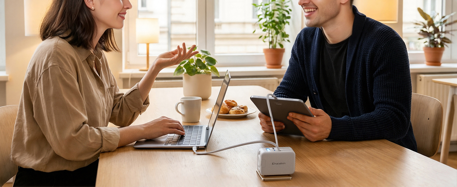 Compatible with multiple devices, powerful fast charging.