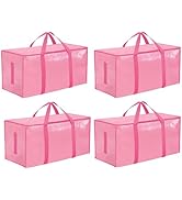 SummitFlare Extra Large Heavy Duty Moving Bags - Waterproof Storage Totes with Reinforced Handles...