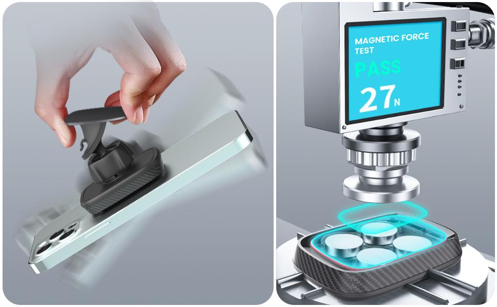 magnetic car phone mount