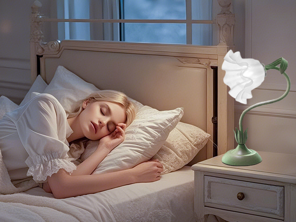 flower bedside light